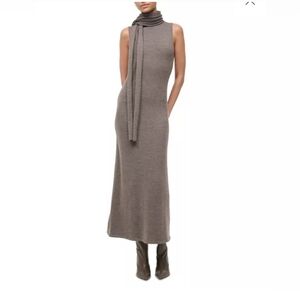 STAUD Merino Wool Midi Dress S $450